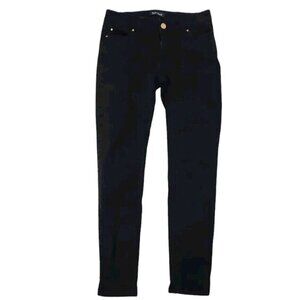 White House Black Market Skimmer Jeans Size 0 Black Stretch Denim